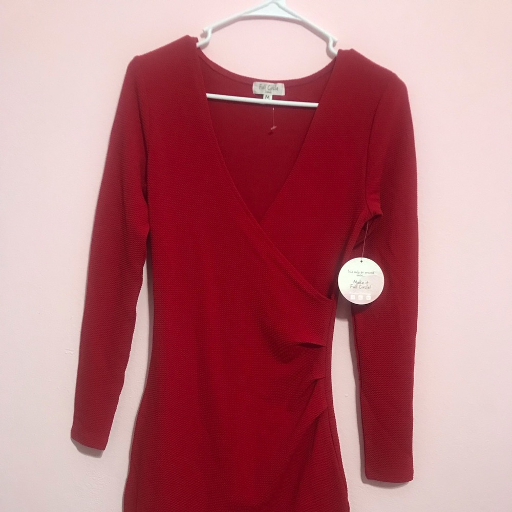 Sexy Red Dress - Full Circle Trends
